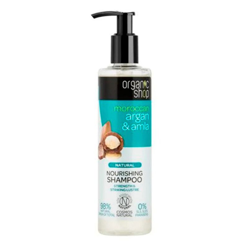 Shampoo Organic Shop Argan Y Amla 280 Ml Doutzen