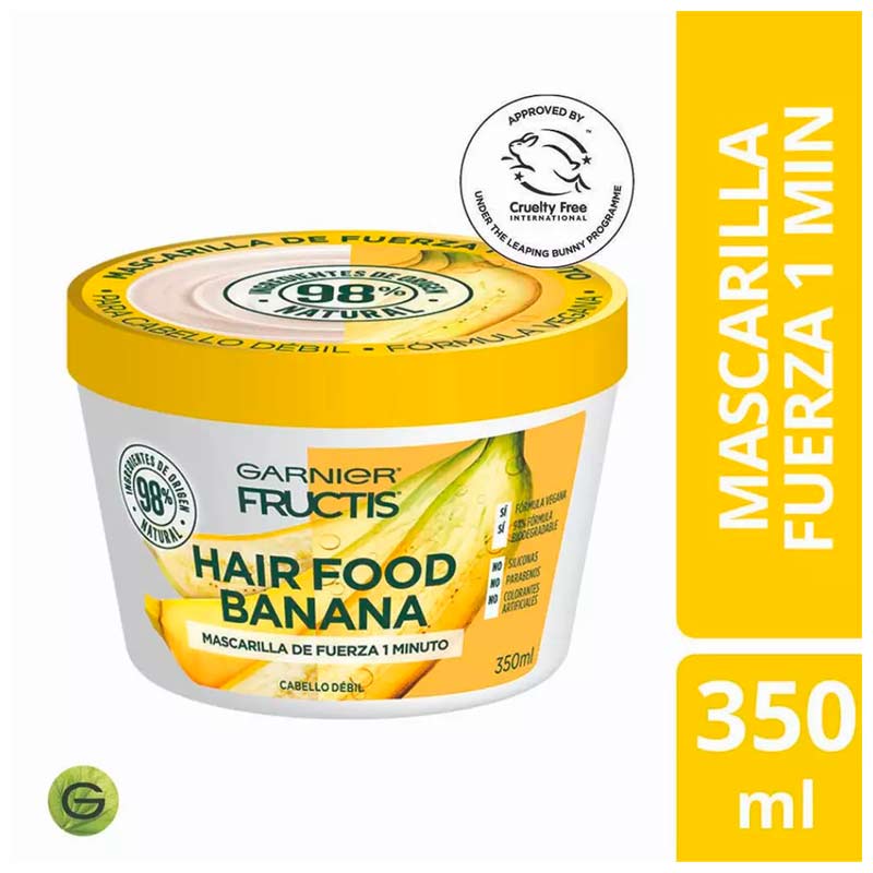 Mascarilla Capilar Hair Food Banana 350 ml | Doutzen